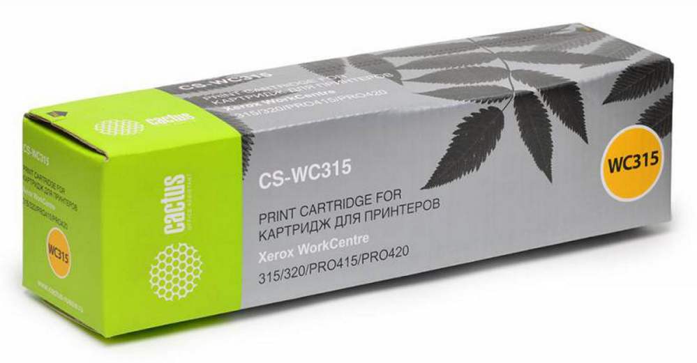 Картридж Cactus CS-WC315, черный Картридж Cactus CS-WC315, черный