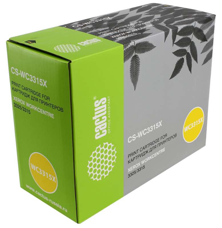 Картридж Cactus CS-WC3315X, черный Картридж Cactus CS-WC3315X, черный