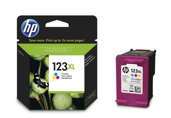 Картридж HP F6V18AE №123XL, цветной Картридж HP F6V18AE №123XL, цветной