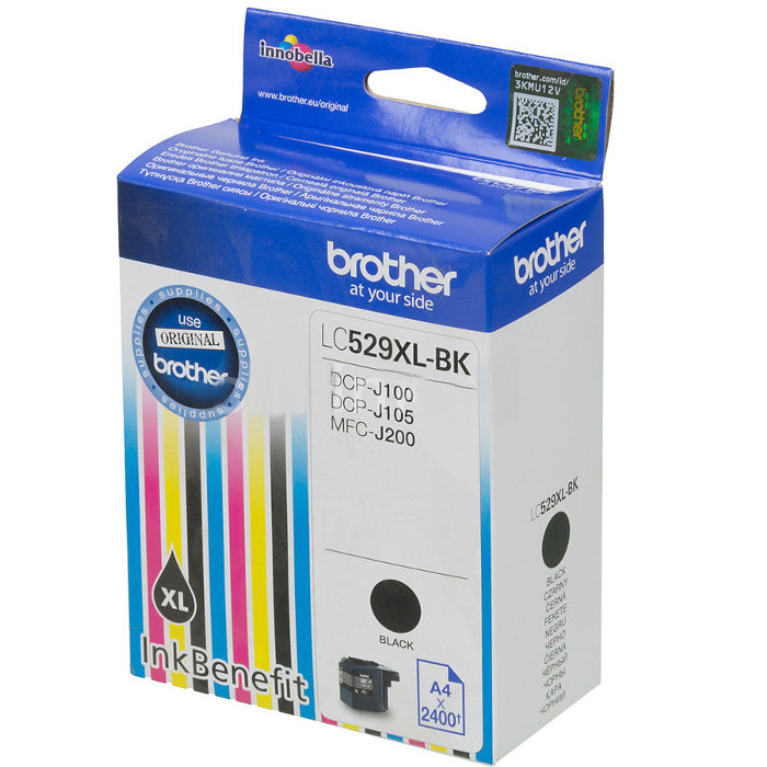 Картридж Brother LC-529XLBk, черный Картридж Brother LC-529XLBk, черный