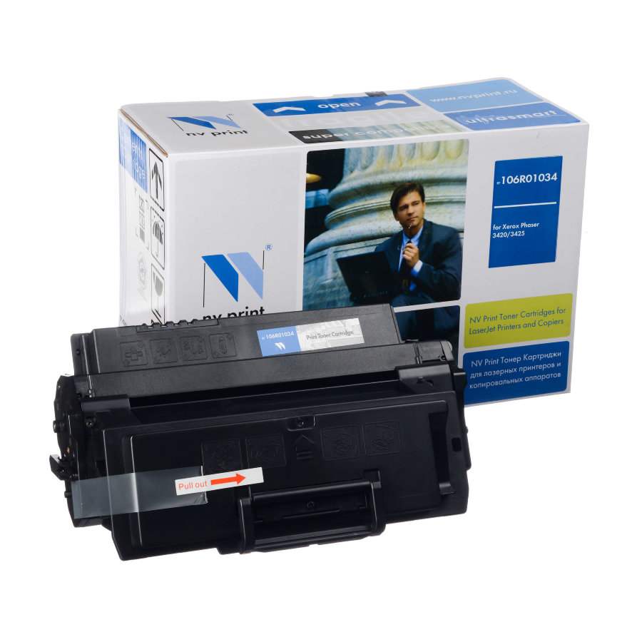 Картридж NV Print NV-106R01034, черный Картридж NV Print NV-106R01034, черный