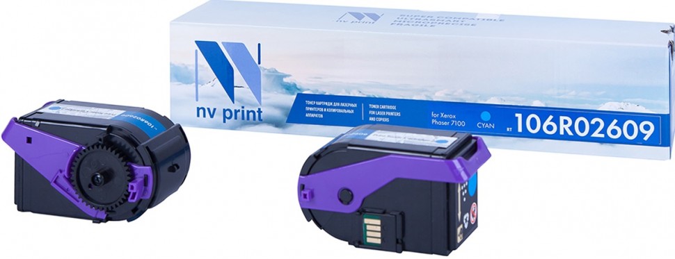 Картридж NV Print NV-106R02609C, голубой Картридж NV Print NV-106R02609C, голубой