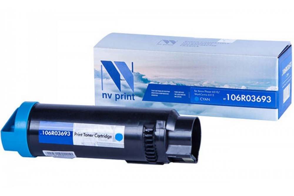 Картридж NV Print NV-106R03693C, голубой Картридж NV Print NV-106R03693C, голубой