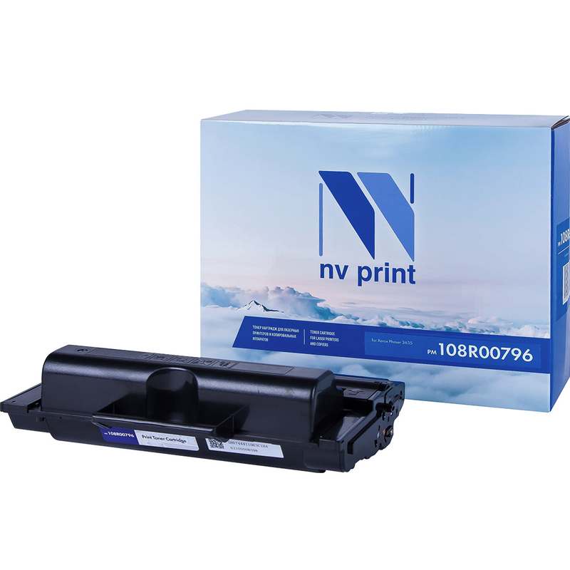 Картридж NV Print NV-108R00796, черный Картридж NV Print NV-108R00796, черный