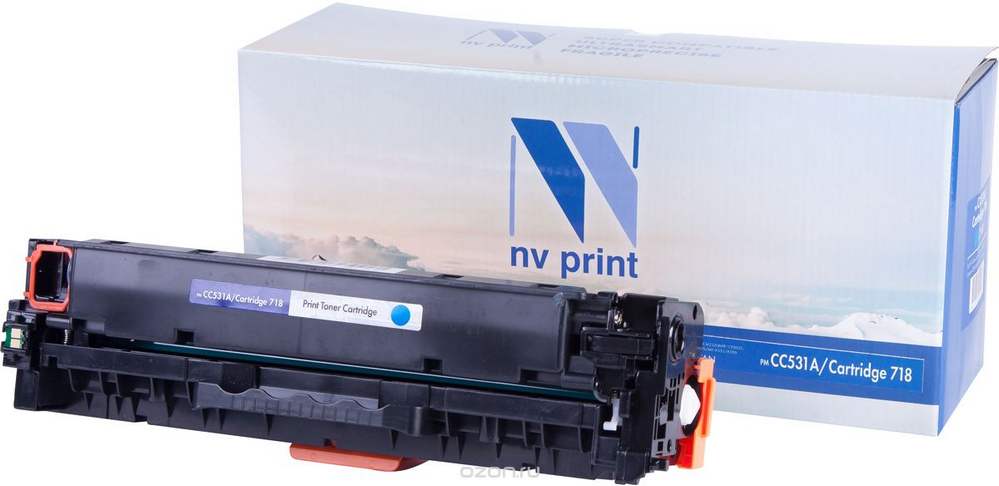 Картридж NV Print NV-718C, голубой Картридж NV Print NV-718C, голубой