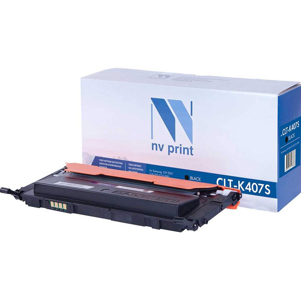 Картридж NV Print NV-CLTK407SBk, черный Картридж NV Print NV-CLTK407SBk, черный