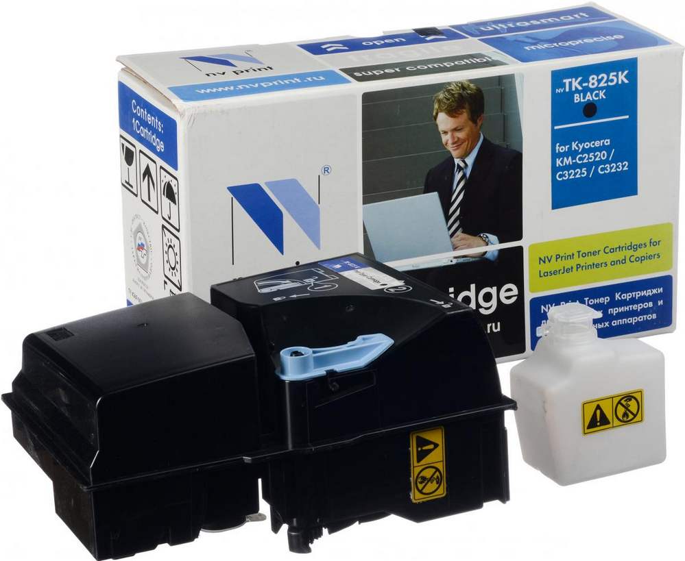 Картридж NV Print NV-TK825K, черный Картридж NV Print NV-TK825K, черный