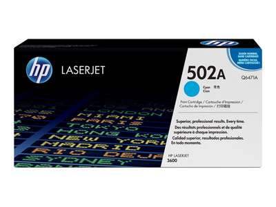 Картридж HP Q6471A №502A, голубой Картридж HP Q6471A №502A, голубой