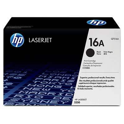 Картридж HP Q7516A №16A, черный Картридж HP Q7516A №16A, черный