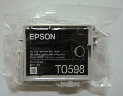 Картридж Epson T0598 (OEM), матовый-черный Картридж Epson T0598 (OEM), матовый-черный
