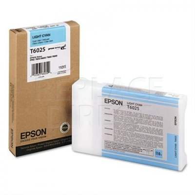 Картридж Epson T6025, светло-голубой Картридж Epson T6025, светло-голубой