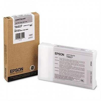 T6027 Картридж для Epson Stylus Pro 7800/ 7880/ 9800/ 9880, LightBlack (110 мл.) T6027 Картридж для Epson Stylus Pro 7800/ 7880/ 9800/ 9880, LightBlack (110 мл.)