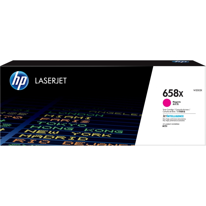 Картридж HP W2003X №658X, пурпурный Картридж HP W2003X №658X, пурпурный