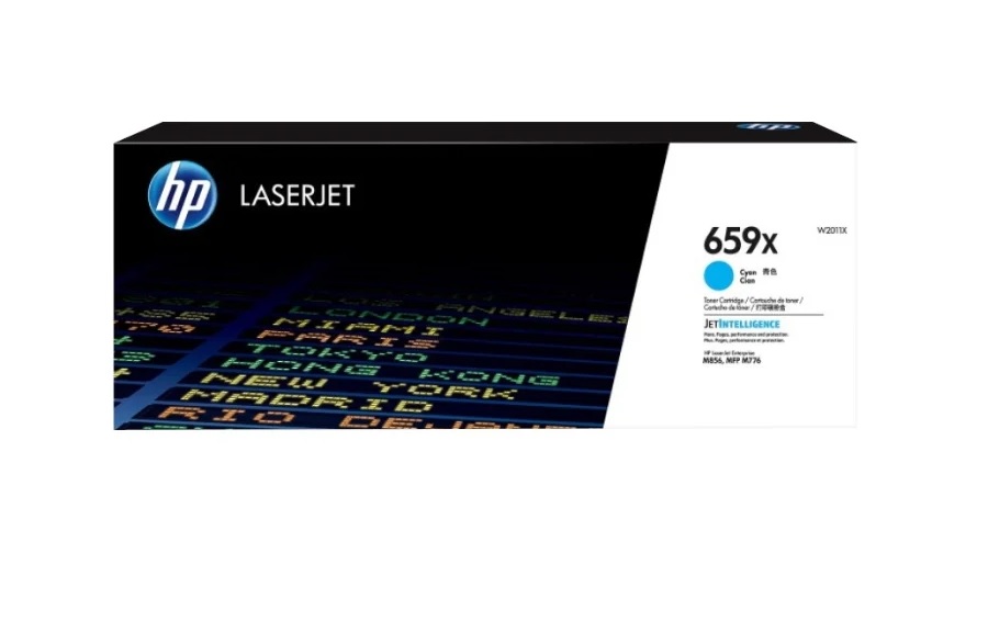 Картридж HP W2011X №659X, голубой Картридж HP W2011X №659X, голубой